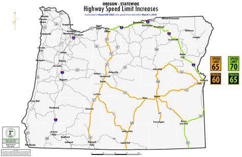 Higher Speed Limits Mean Fewer Places To Pass On Oregon Highways