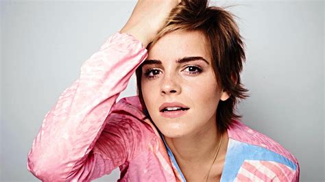 Emma Watson Short Hair Photoshoot