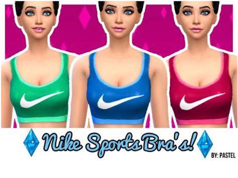 The Sims Resource Nike Sports Bras Set 1