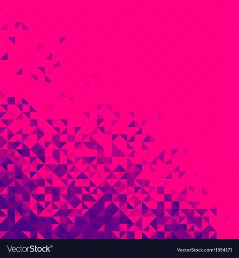 Abstract Background Bright Sparkle Red Pixel Vector Image