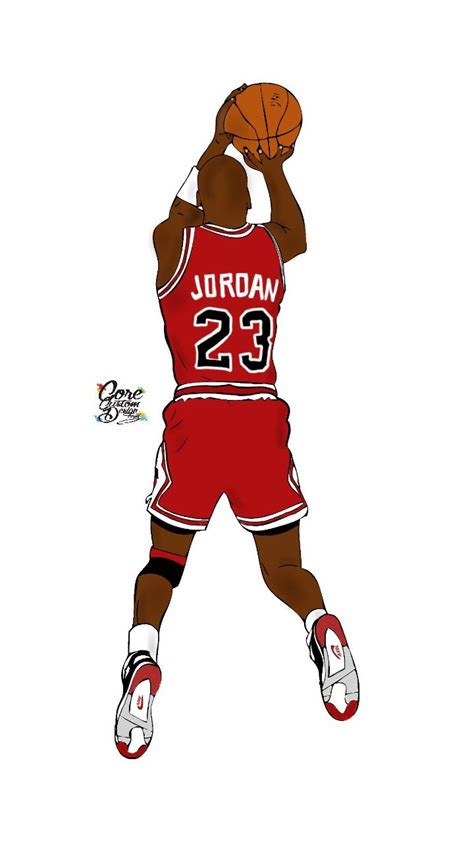 Maybe you would like to learn more about one of these? Michael Jordan Cartoon By Core Custom Design | Michael ...