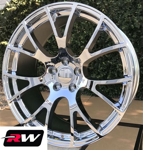 Dodge Challenger Oe Replica Wheels Srt Hellcat 20 Inch 20x9 Chrome