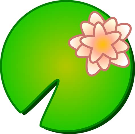 Clipart Of A Lily Pad