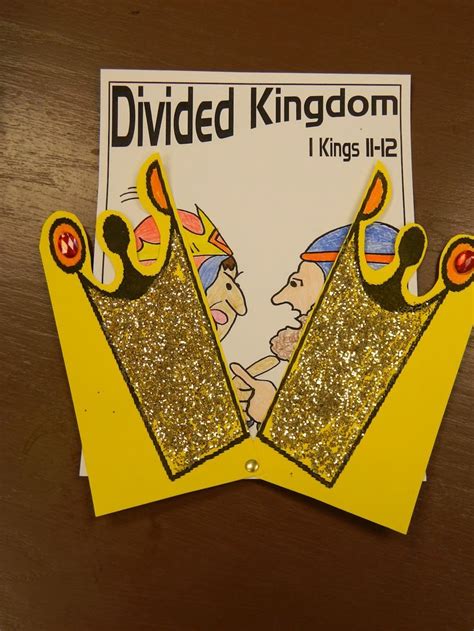 Hands On Bible Teacher The Divided Kingdom Preschool Bible