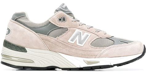 New Balance Beige Suede Sneakers In Natural For Men Lyst