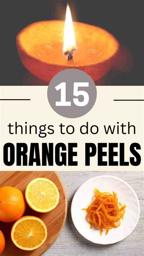 What To Do With Orange Peels Simple Life