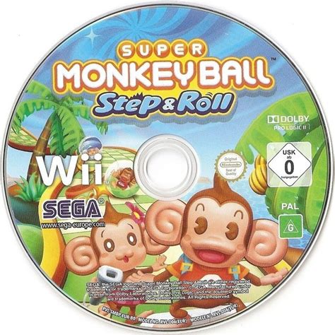 Super Monkey Ball Step Roll Cover Or Packaging Material MobyGames