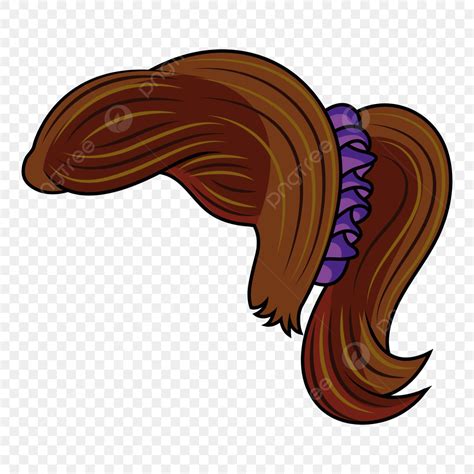 Brown Hair Vector Png Images Cartoon Woman Brown Hair Brown Hair Women S Hair Women S Brown