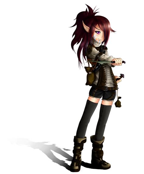 Elven Thief - Colour by CrazyGhostle on DeviantArt