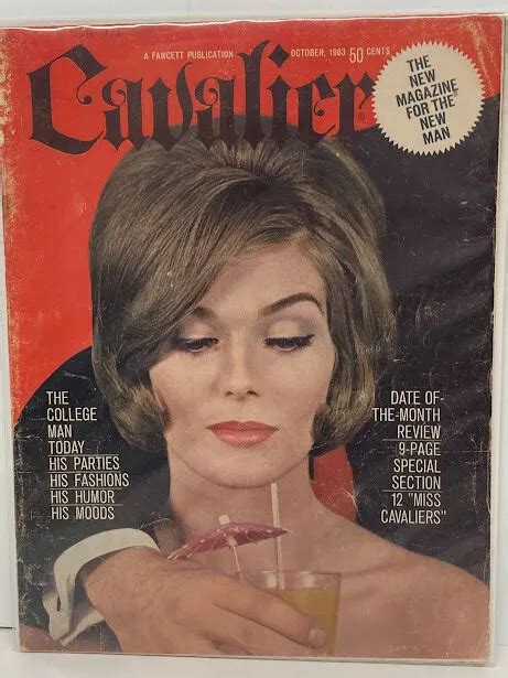 Cavalier Magazine Mens Magazine October 1963 2255 Picclick