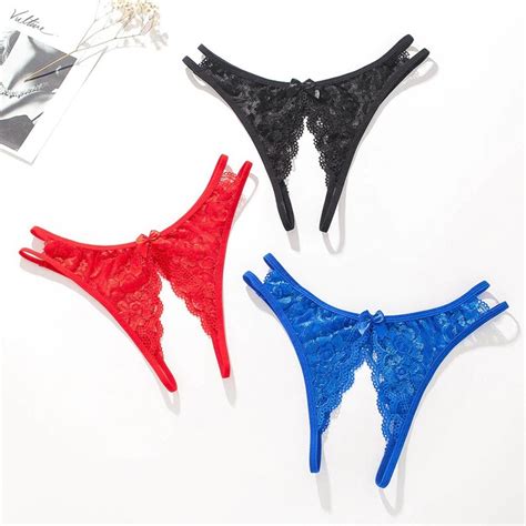 Crotchless Lace Panties Sexy Open Crotch Panties Crotchless Etsy