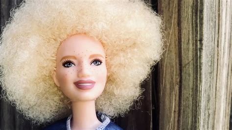 Barbie Fashionista 91 Albino Doll Review Youtube