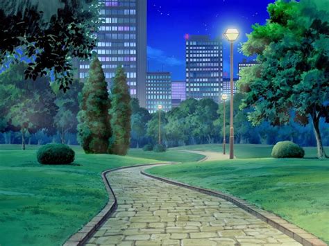Anime Landscape Park Anime Background By Dingdog12 On Deviantart