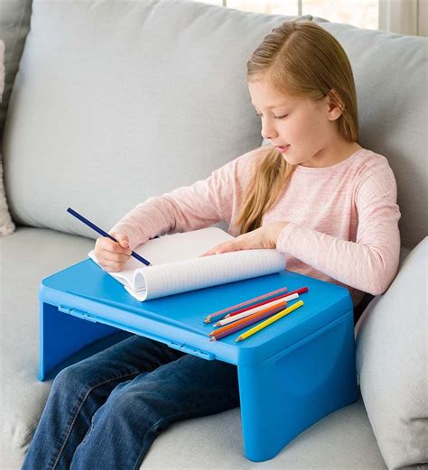 Buy Hearthsong Kids Portable Folding Lap Desk With Large Storage