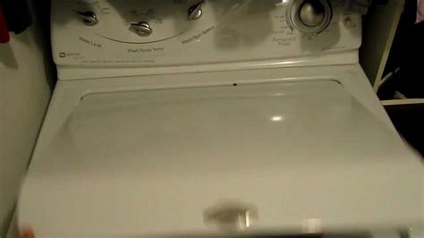 There is only one belt on the machine (the burning rubber smell, probably). Maytag Atlantis MAVT634AWW Clothes Washing Machine ...