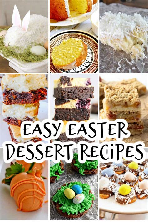 Easy Easter Desserts Recipes Today S Creative Ideas