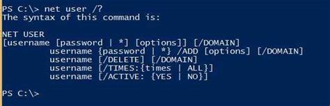 Managing User Account Using Command Line In Windows 10 Technig