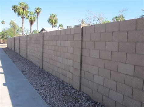 concrete block fence wall ideas | 14 best images about MASONRY FENCE on