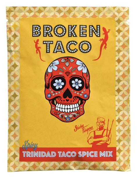 Broken Taco Trinidad Spice Mix 25g Norway Americana