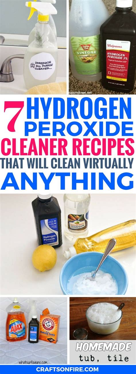 How to clean a water cooler with hydrogen peroxide. 7 Hydrogen Peroxide Cleaner Recipes That Will Clean ...