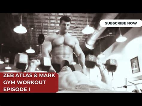 Zeb Atlas Mark Dalton Muscle Flexing Workout Hunk Gymaddict