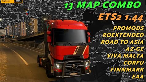 Ets Map Combo With Promods Roextended Eaa Maghreb And More Setup Guide