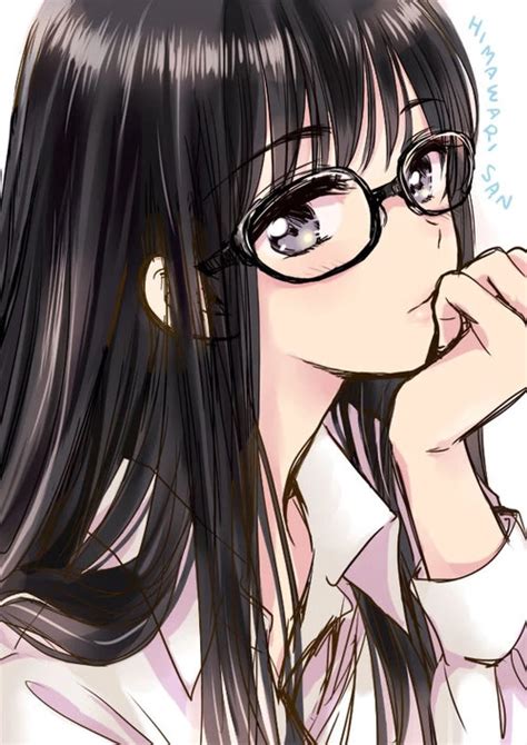 kết quả hình ảnh cho cute anime girl with glasses anime girl pinterest anime love love