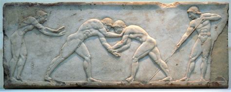 Greek Wrestling Was The Most Popular Sport In Ancient Greece Wrestling Became The First Event