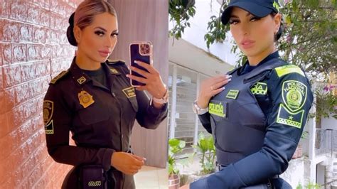 La Polic A M S Sexy De Colombia Enloqueci Con Atrevido Hilo