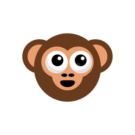 Monkey Logo Template Monkey Head Stock Vector Illustration Of Media