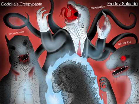 Godzillas Creepypasta Drawing By Freddygbaf On Deviantart