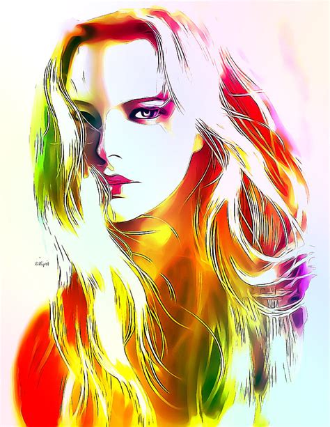 Lora Pop Art Digital Art By Nenad Vasic Fine Art America