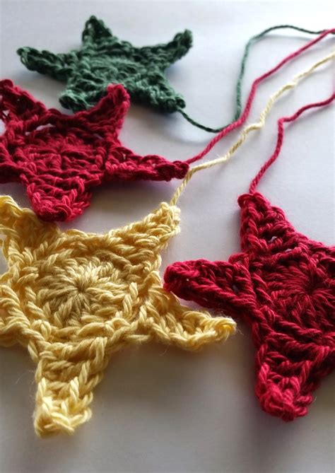 Hanging Stars Free Crochet Pattern Spincushions