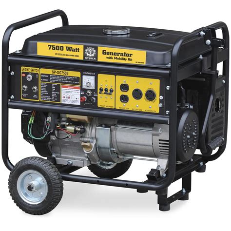 Steel® Products 7 500 Watt Generator 156660 Portable Generators At Sportsman S Guide