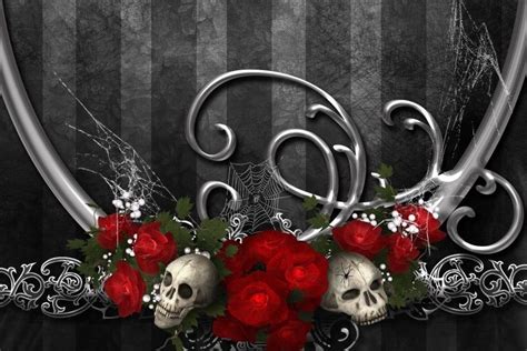 Gothic Skull Wallpaper ·① Wallpapertag