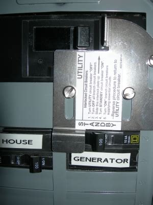 To connect a generator to breaker box, you'll need a few materials. Adding Electrical Generator Interlock Breaker To Main ...