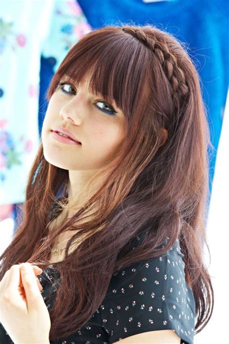 Hairstyles For Girls With Bangs Hairstyles6b