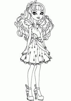 Bu video da sizlere resme yeni başlayanlar için kolay çizim yapabileceğiniz elbiseli kız nasıl çizili. Monster High Boyama Sayfasi - Salsa