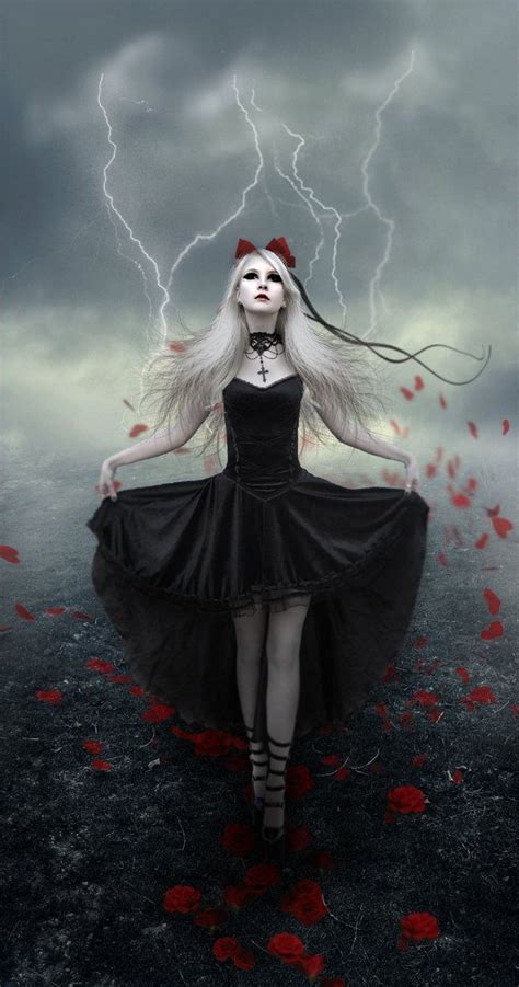Roses Are Red By Dachelissius On Deviantart Gothic Fantasy Art Dark