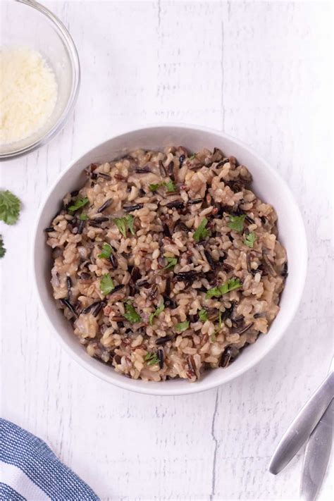 Parmesan Brown And Wild Rice Recipe Meal Planning Magic