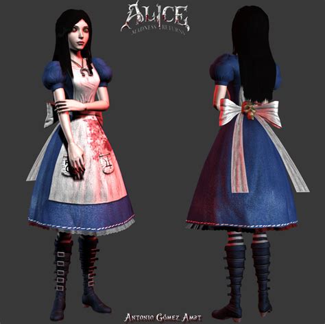 alice madness returns 3d model thingsclever