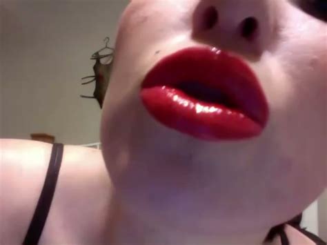 Red Lipstick Jerk Off Instruction From My Lustful Girlfriend Mylust Video
