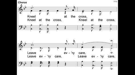 Kneel At The Cross Hymn With Lyrics By Faithful Word Baptist Church