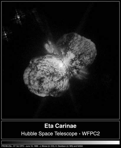 Esa Science And Technology The Expansion Of Eta Carinae Debris