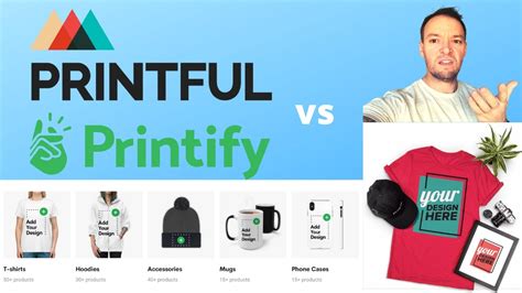 Printful vs Printify Pricing And Quality Differences - YouTube
