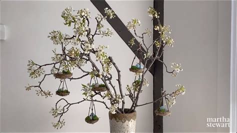 Easter Tree Of Eggs Stayathome Withme Martha Stewart