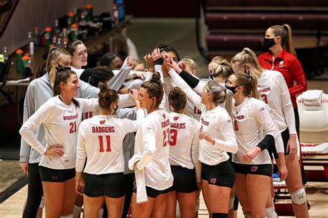 wisconsin badgers volleyball uw is the top overall seed in the ncaa tournament bucky s 5th