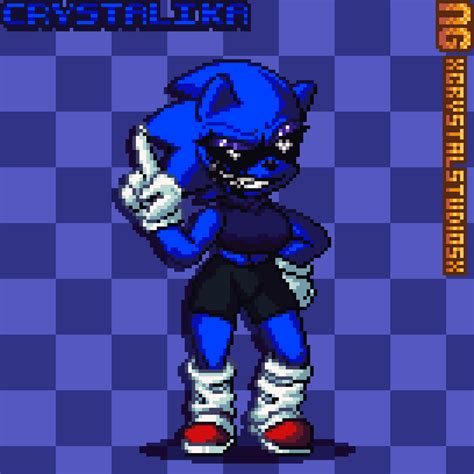 Fanon Sonic Pixel By Xcrystalstudiosx On Newgrounds
