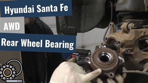 Hyundai Santa Fe Rear Wheel Bearing Youtube