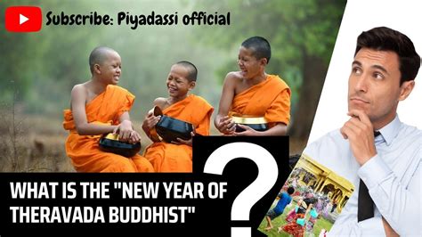 New Year Of Theravada Buddhist Promoting Buddhist Spreading Peace